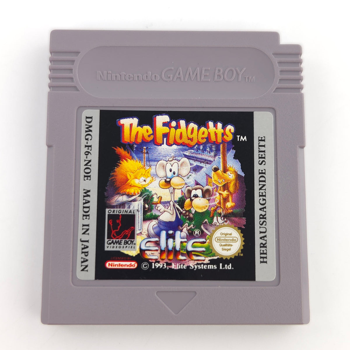 Nintendo Game Boy Spiel The Fidgetts GB PAL NOE Elite
