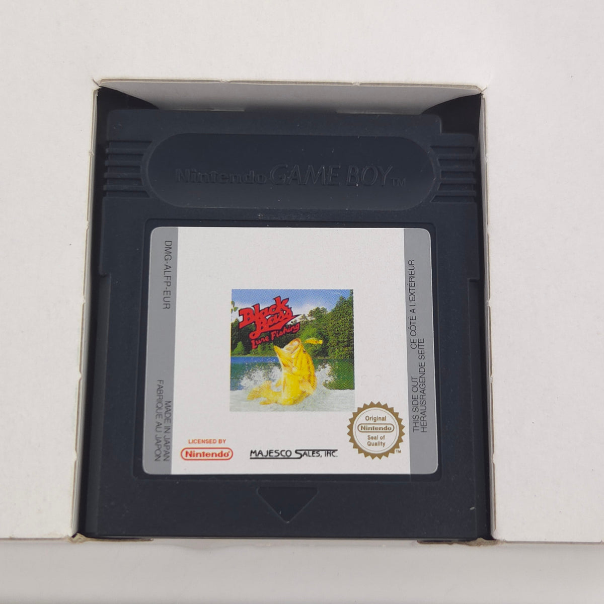 Game Boy Color Spiel Black Bass Lure Fishing OVP PAL EUR