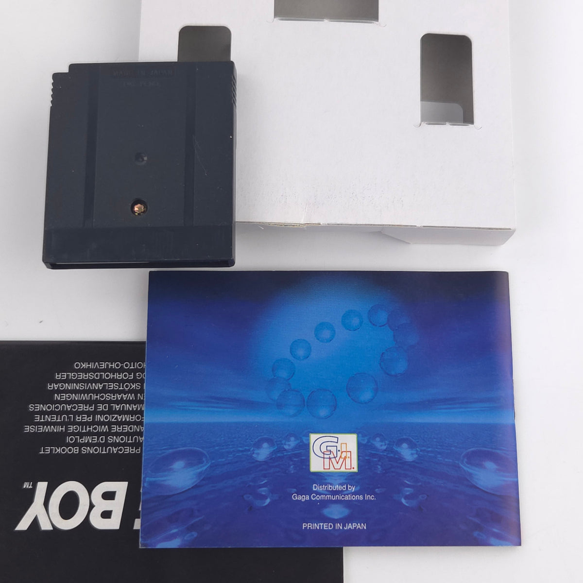 Game Boy Color Spiel Bubble Bobble GBC OVP PAL EUR