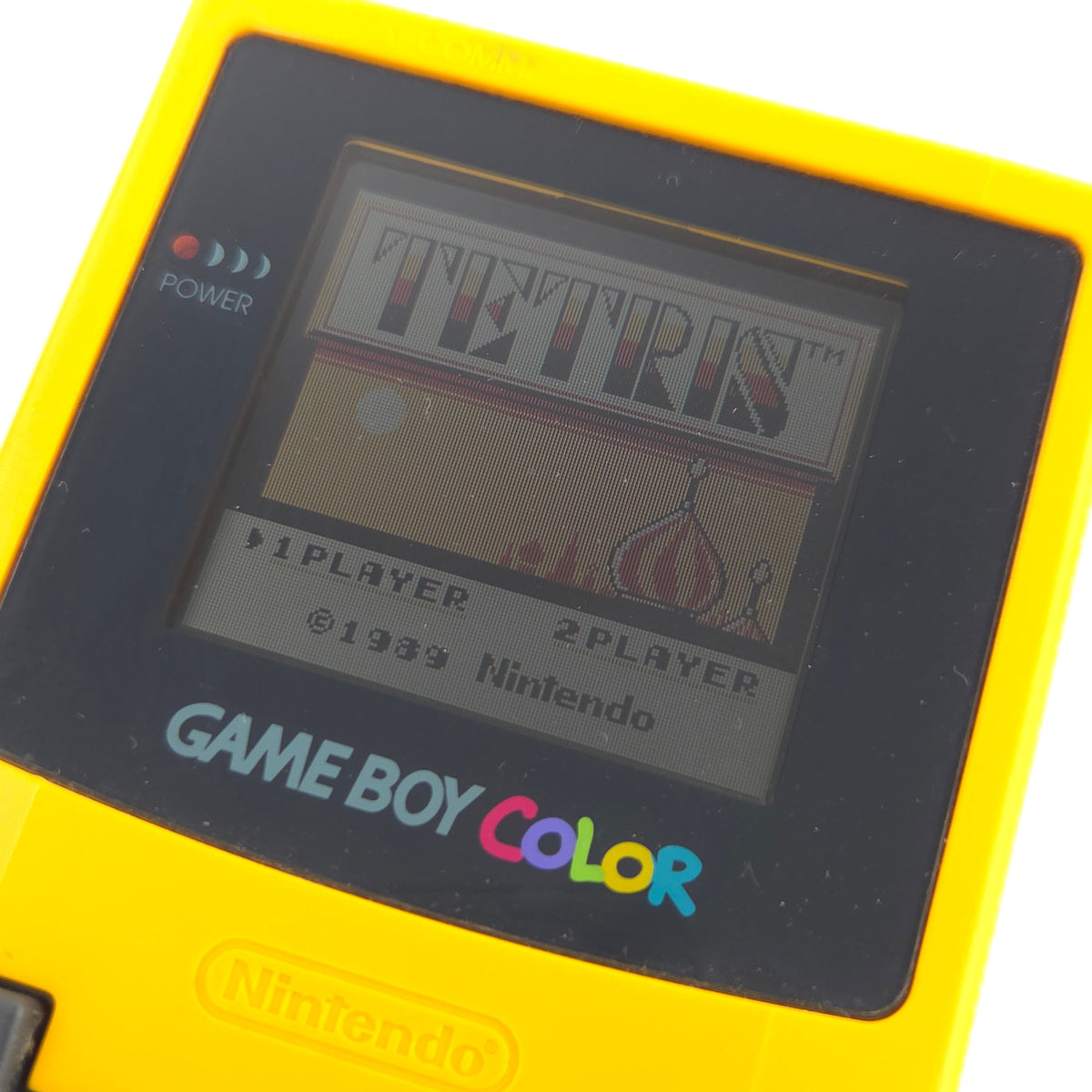 Nintendo Game Boy Color Konsole Gelb CGB 001 OVP PAL EUR
