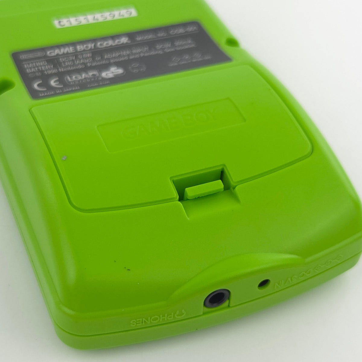 Nintendo Game Boy Color Konsole Neongrün OVP PAL