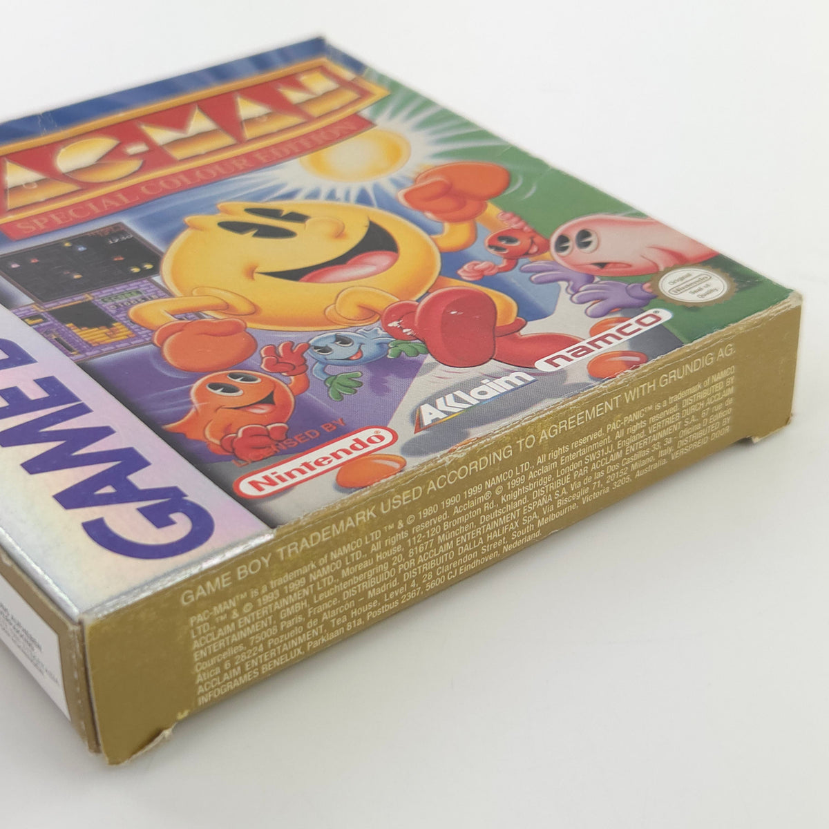 Game Boy Color Spiel Pac-Man Special Edition GBC OVP PAL