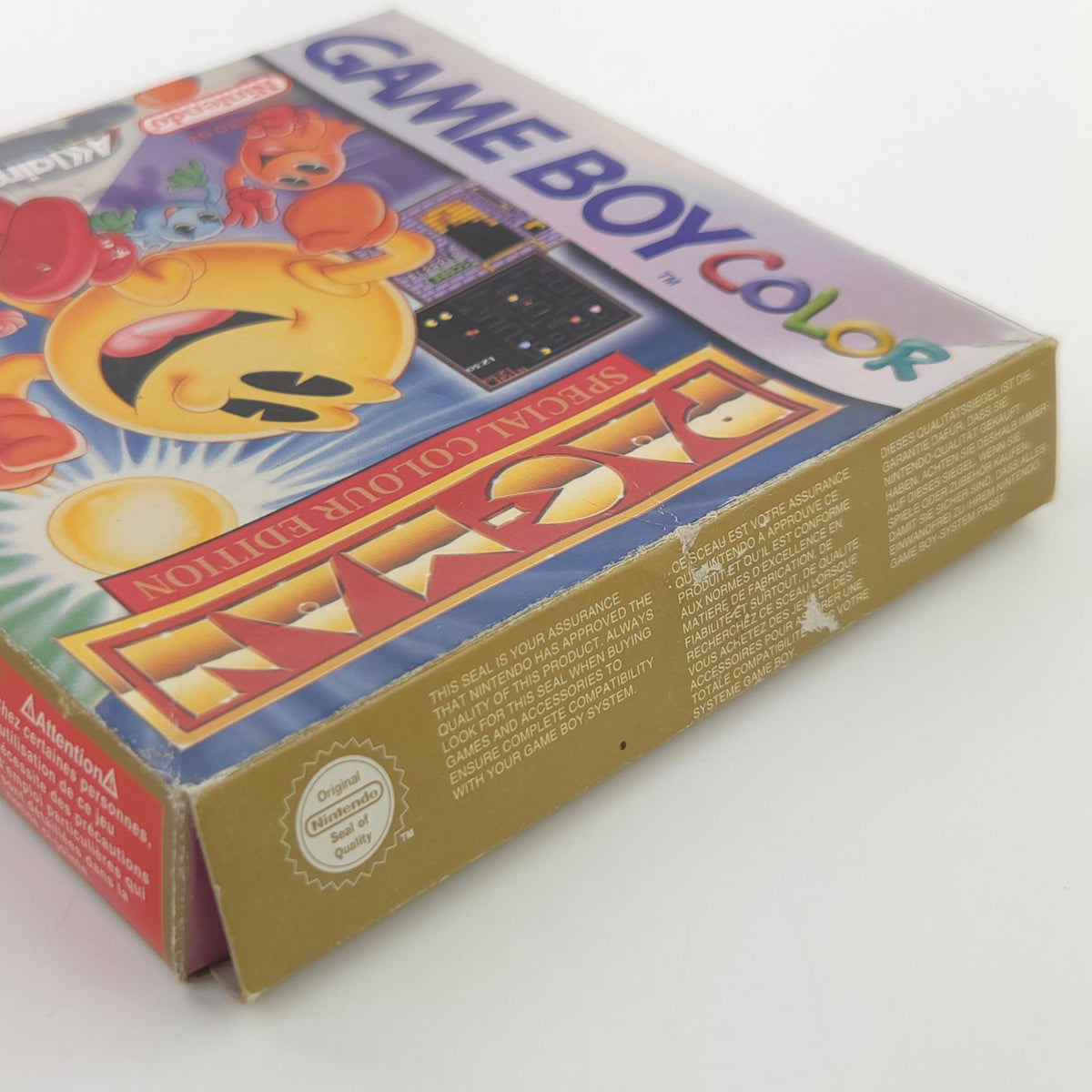 Game Boy Color Spiel Pac-Man Special Edition GBC OVP PAL