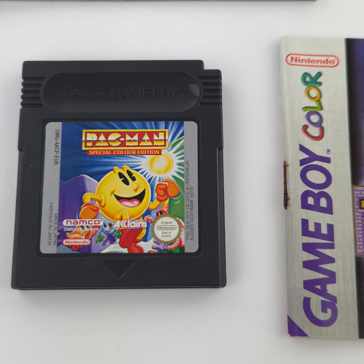 Game Boy Color Spiel Pac-Man Special Edition GBC OVP PAL