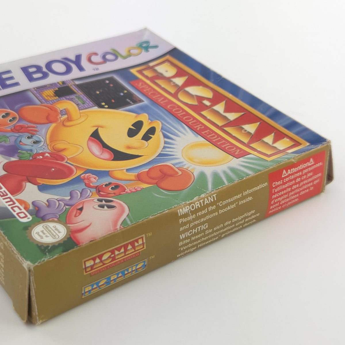 Game Boy Color Spiel Pac-Man Special Edition GBC OVP PAL