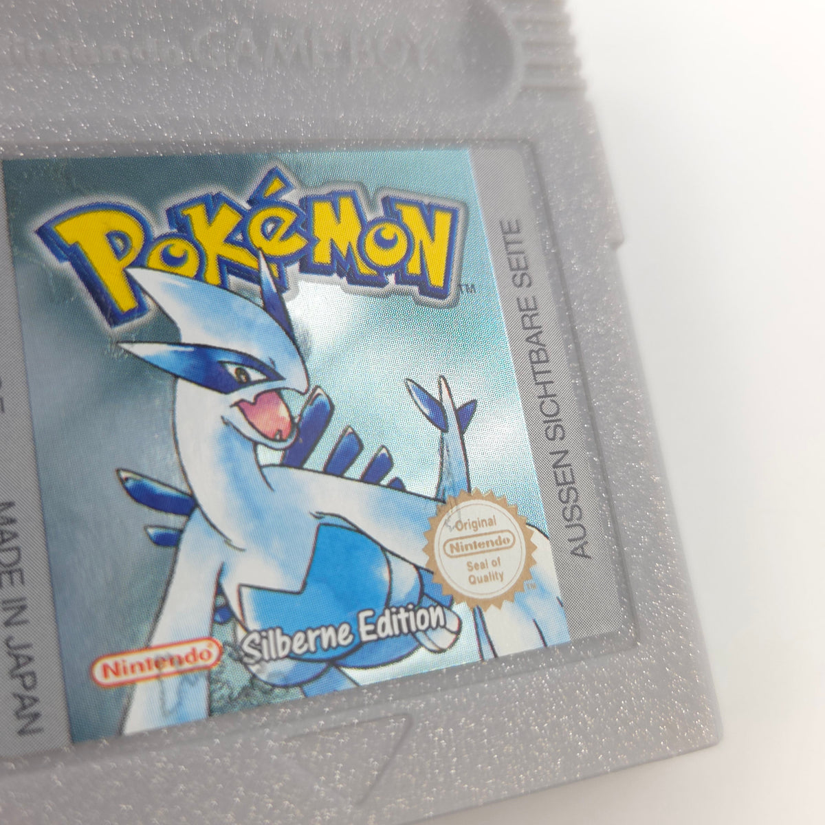 Nintendo Game Boy Spiel Pokemon Silberne Edition GBC PAL