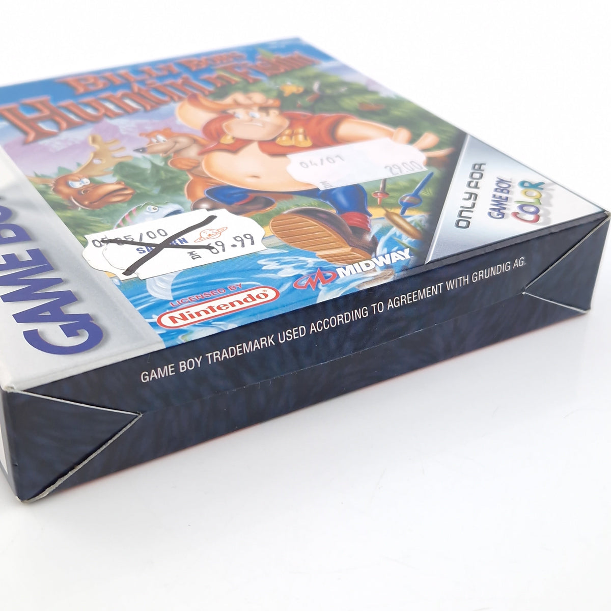 Game Boy Color Spiel – Billy Bobs Huntin n Fishin OVP PAL