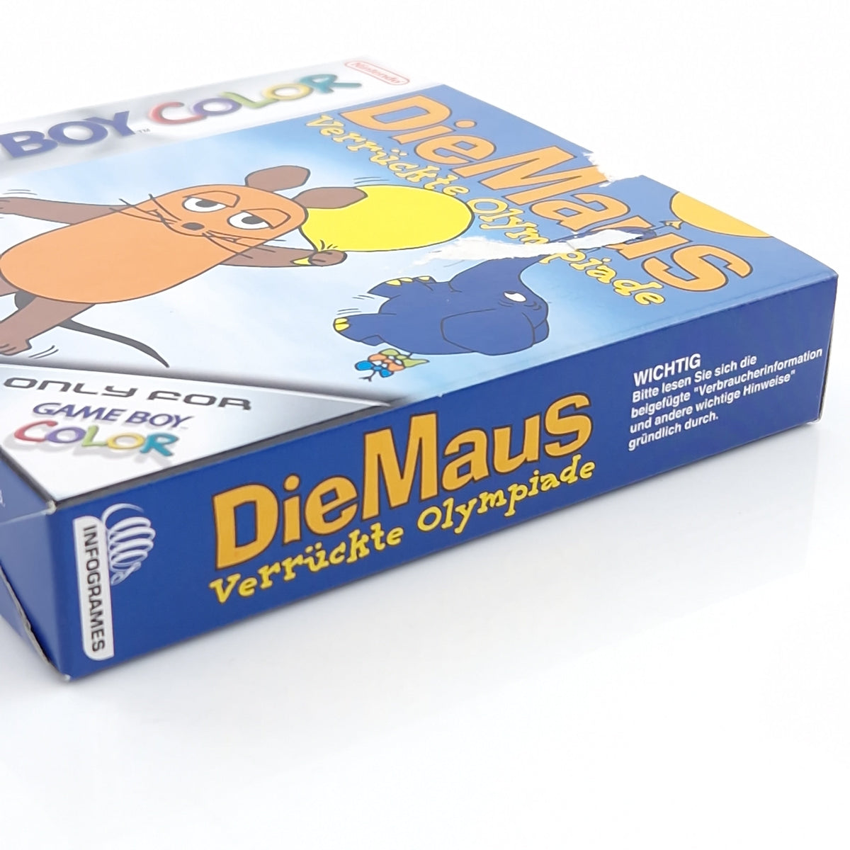 Nintendo Game Boy Color Spiel – Die Maus verrückte Olympiade OVP