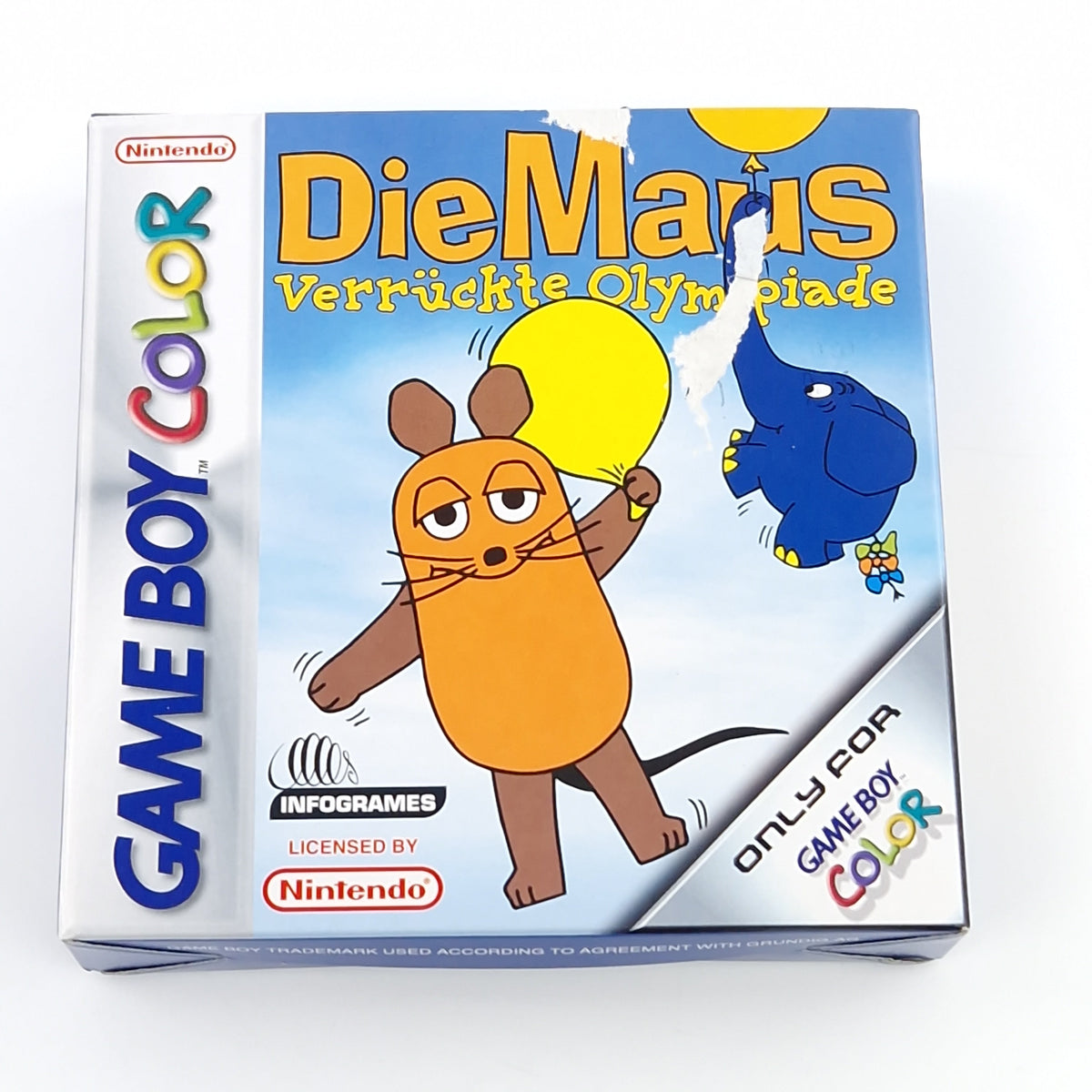 Nintendo Game Boy Color Spiel – Die Maus verrückte Olympiade OVP