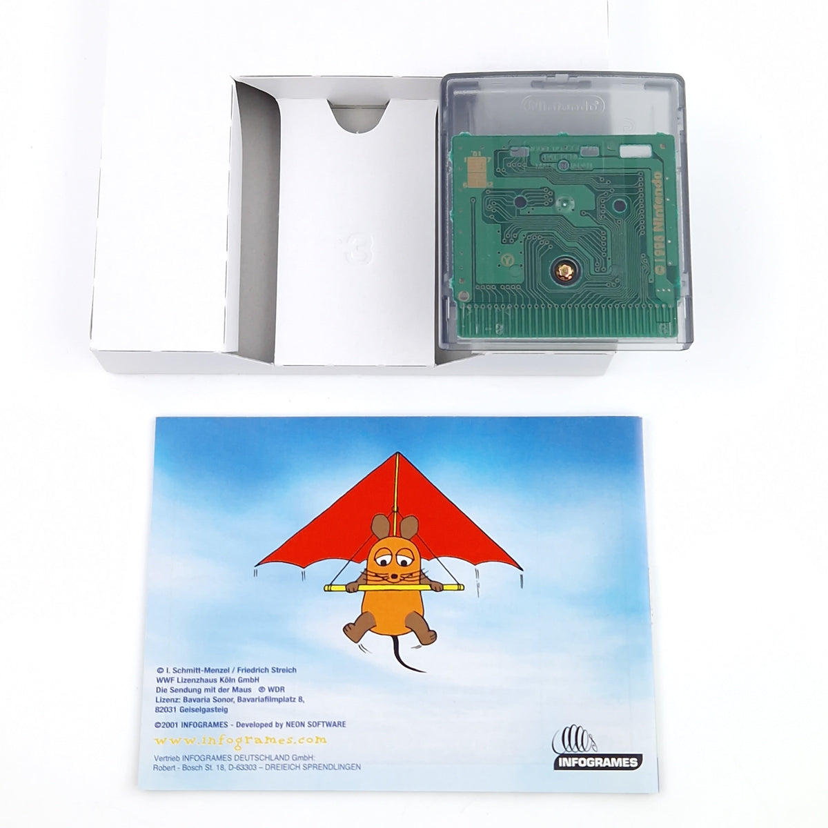 Nintendo Game Boy Color Spiel – Die Maus verrückte Olympiade OVP