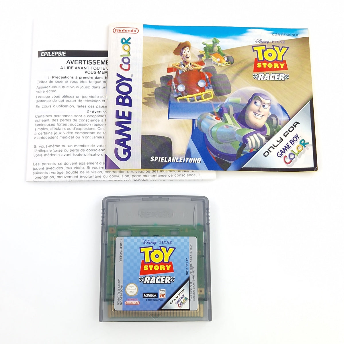 Game Boy Color Spiel – Toy Story Racer (OVP PAL)