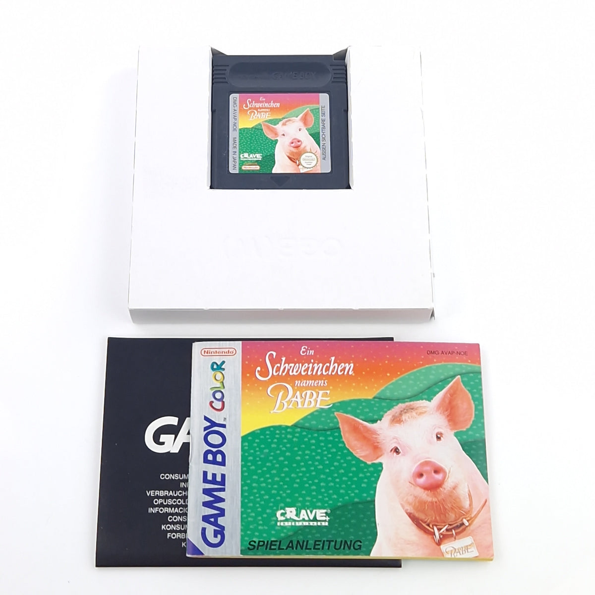 Game Boy Color Spiel – Ein Schweinchen namens Babe OVP PAL