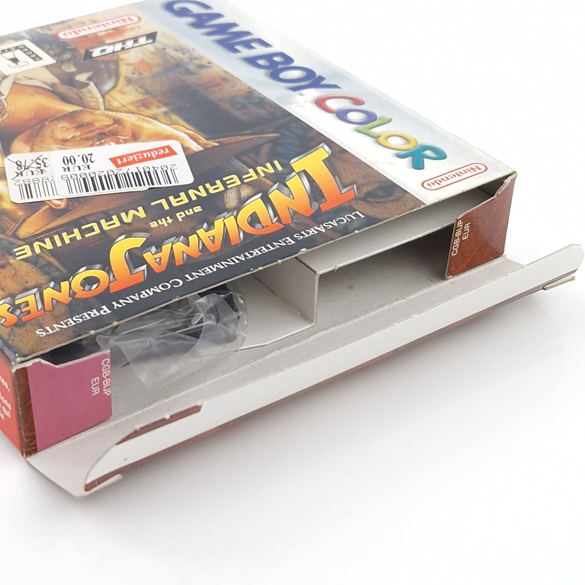 Game Boy Color Spiel – Indiana Jones and the Infernal Machine OVP