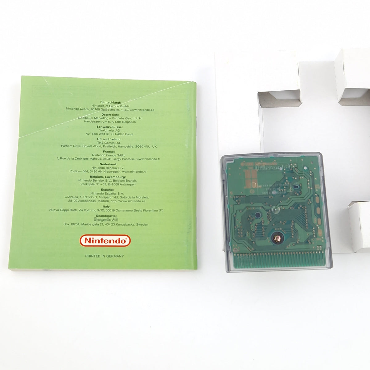 Game Boy Color Spiel – Mario Tennis Modul OVP PAL