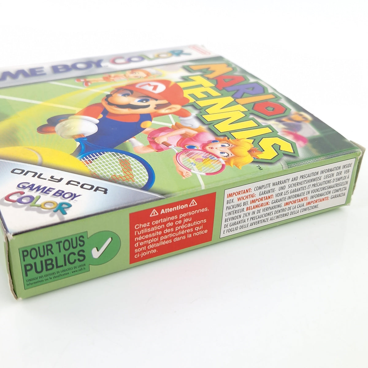 Game Boy Color Spiel – Mario Tennis Modul OVP PAL