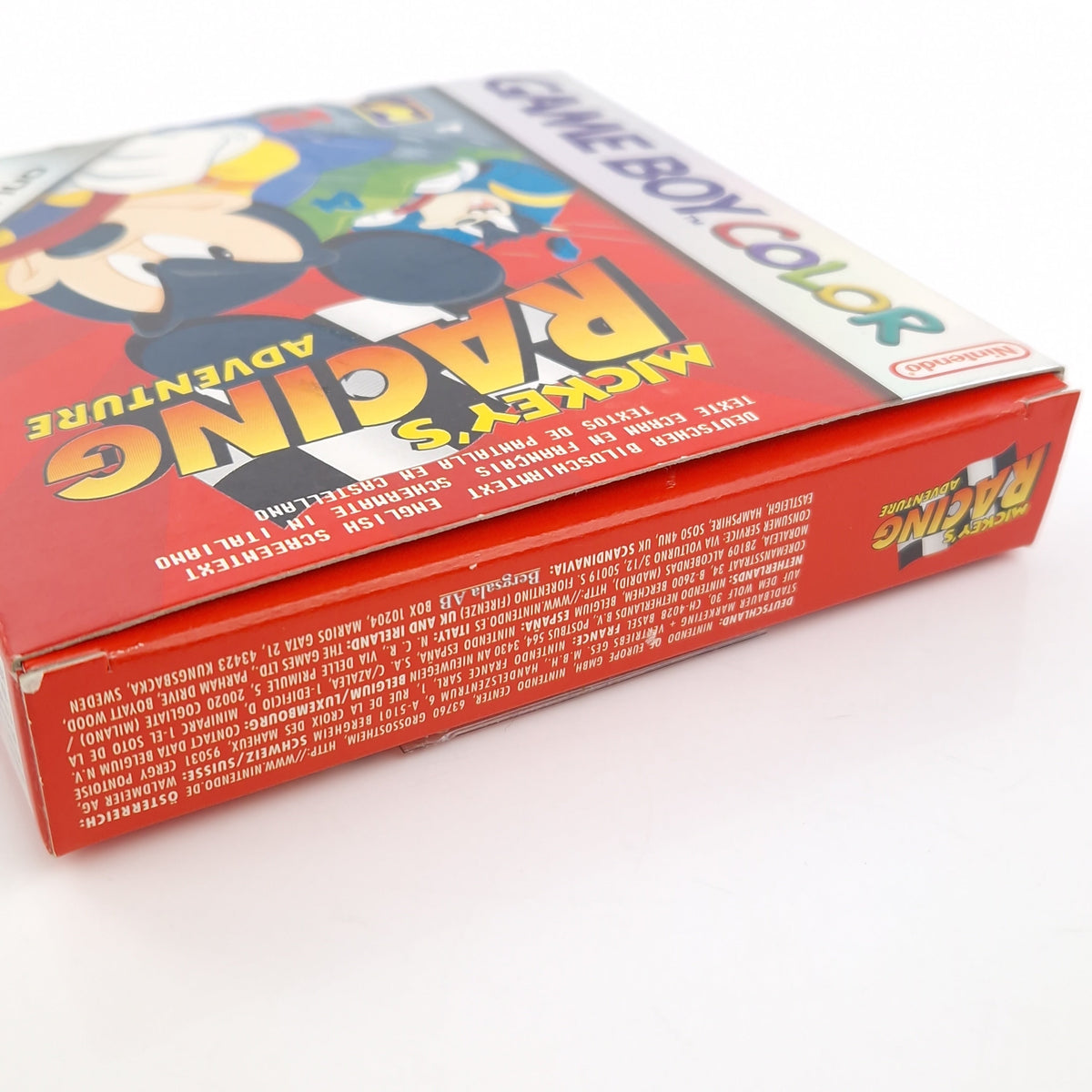 Game Boy Color Spiel – Mickeys Racing Adventure OVP