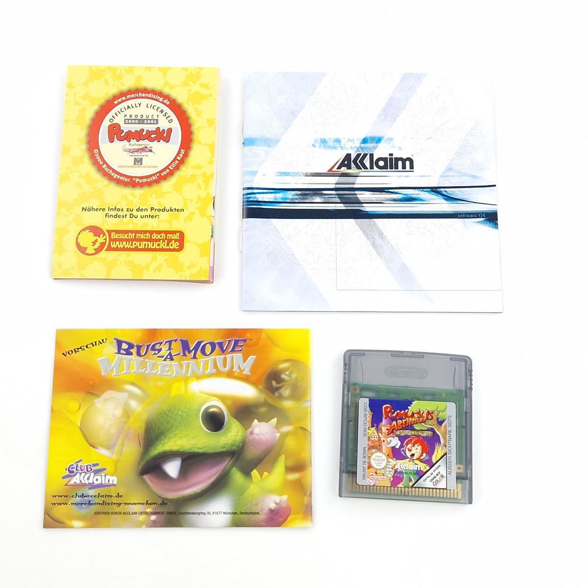 Game Boy Color Spiel – Pumuckls Abenteuer OVP