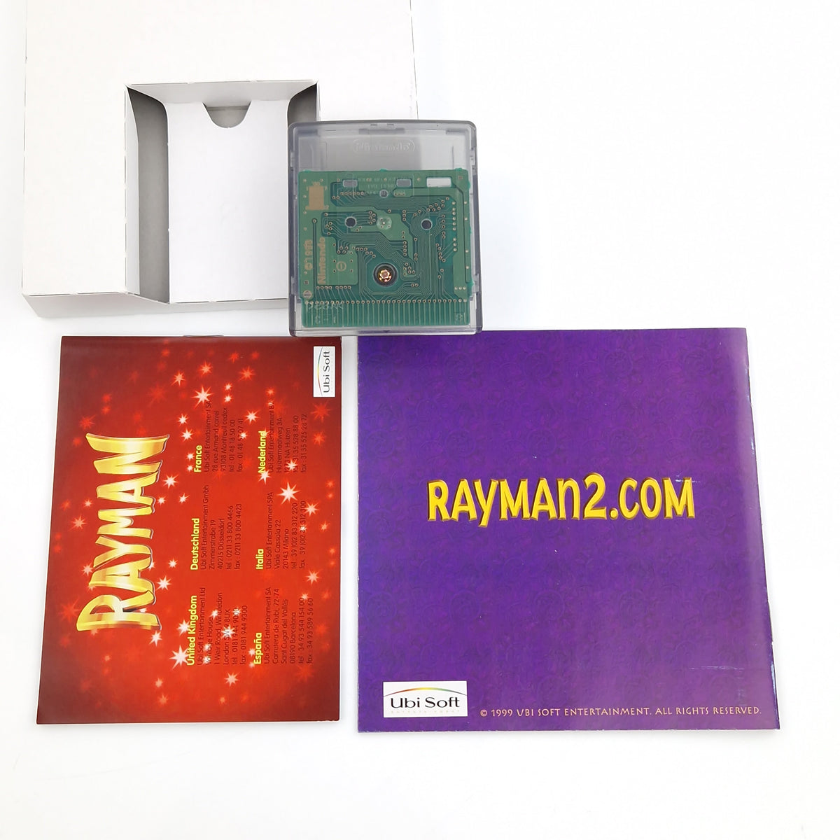 Nintendo Game Boy Color Spiel – Rayman Modul OVP PAL
