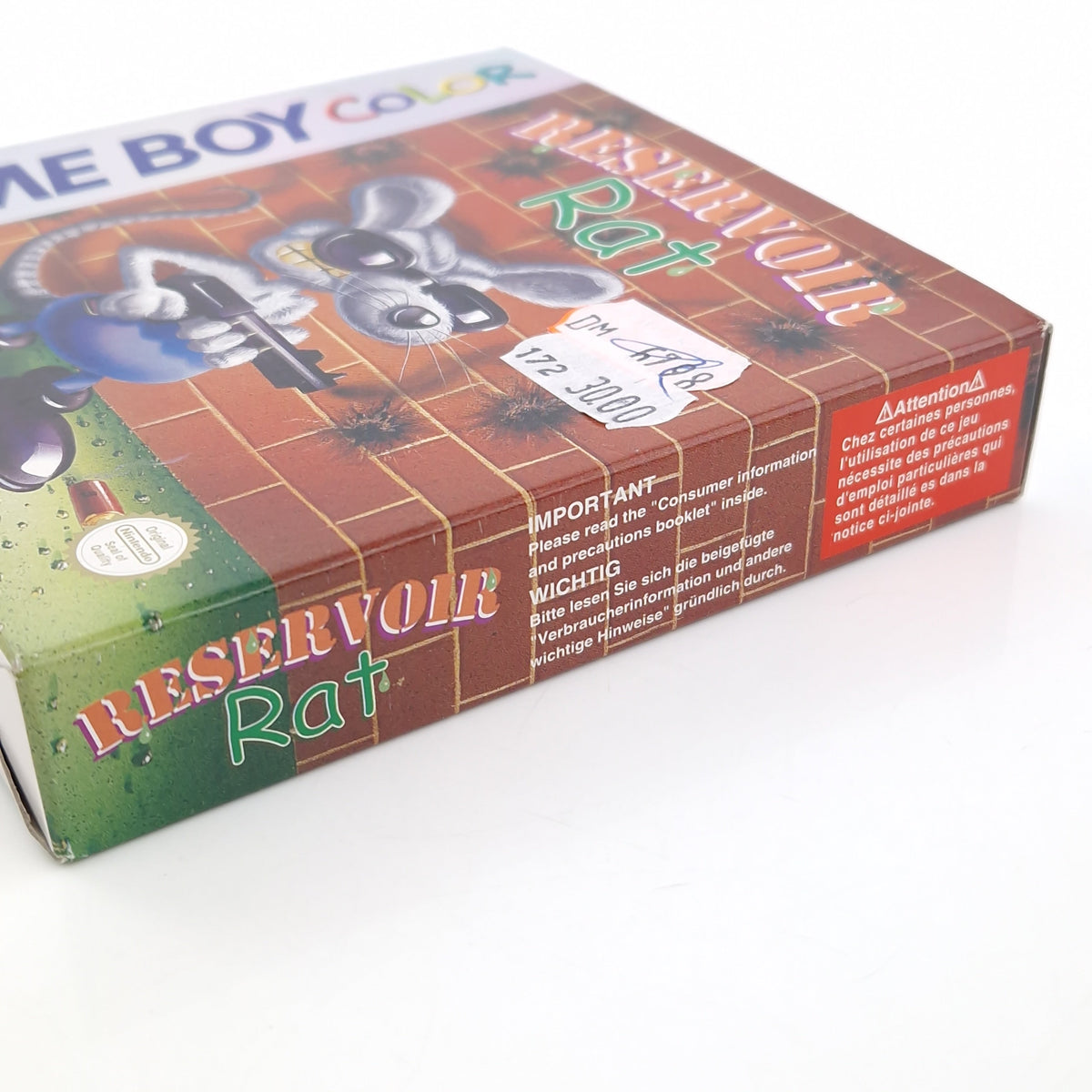 Game Boy Color Spiel – Reservoir Rat OVP PAL