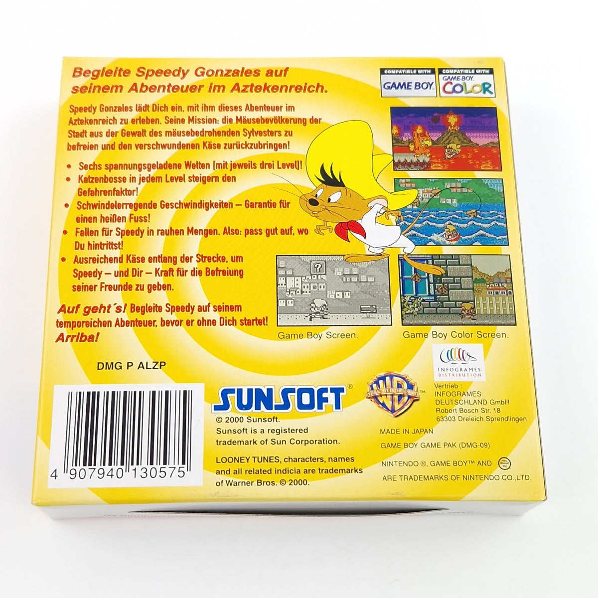 Game Boy Color Spiel – Speedy Gonzales Abenteuer (OVP)