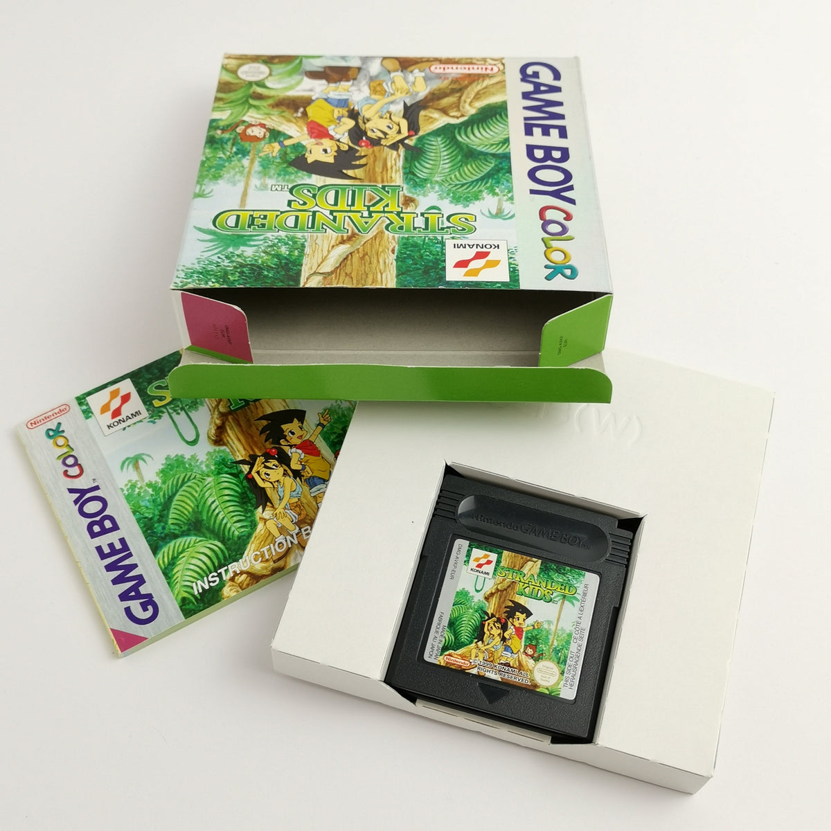 Game Boy Color Spiel – Stranded Kids (OVP PAL)