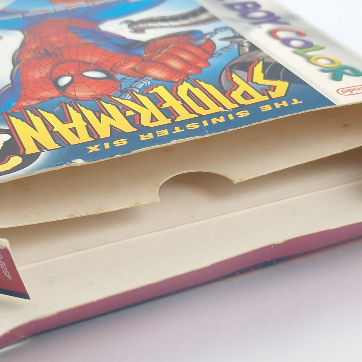 Game Boy Color Spiel – The Sinister Six Spider-Man 2 OVP