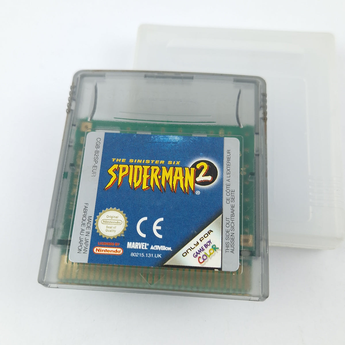 Game Boy Color Spiel – The Sinister Six Spider-Man 2 OVP