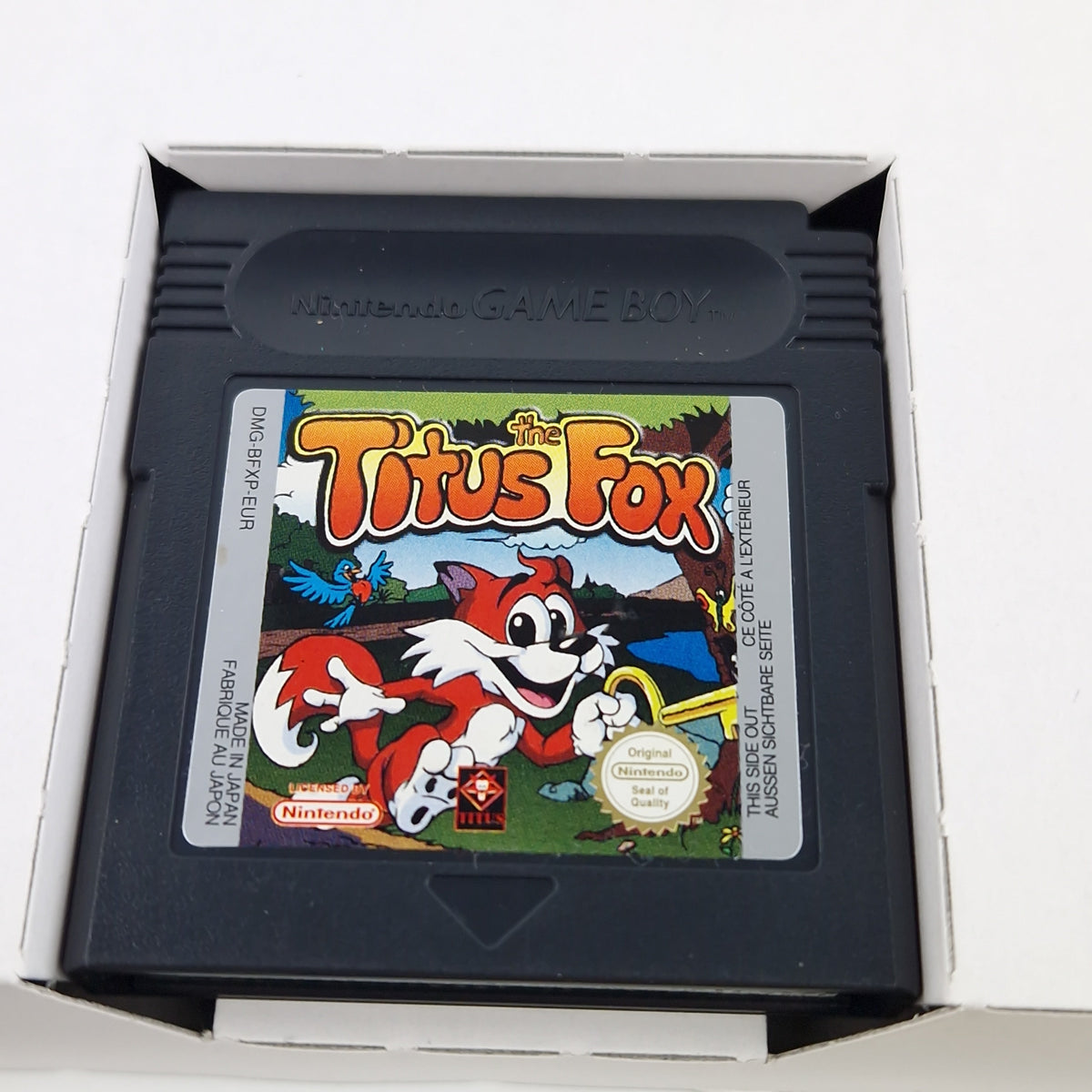 Game Boy Color Spiel – The Titus Fox Modul OVP PAL