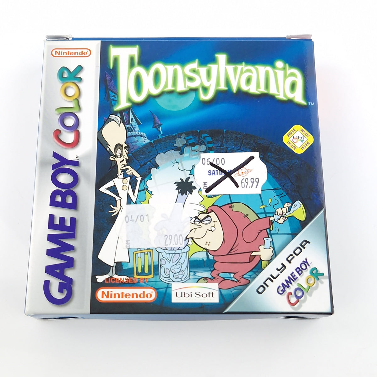 Nintendo Game Boy Color Spiel – Toonsylvania OVP PAL