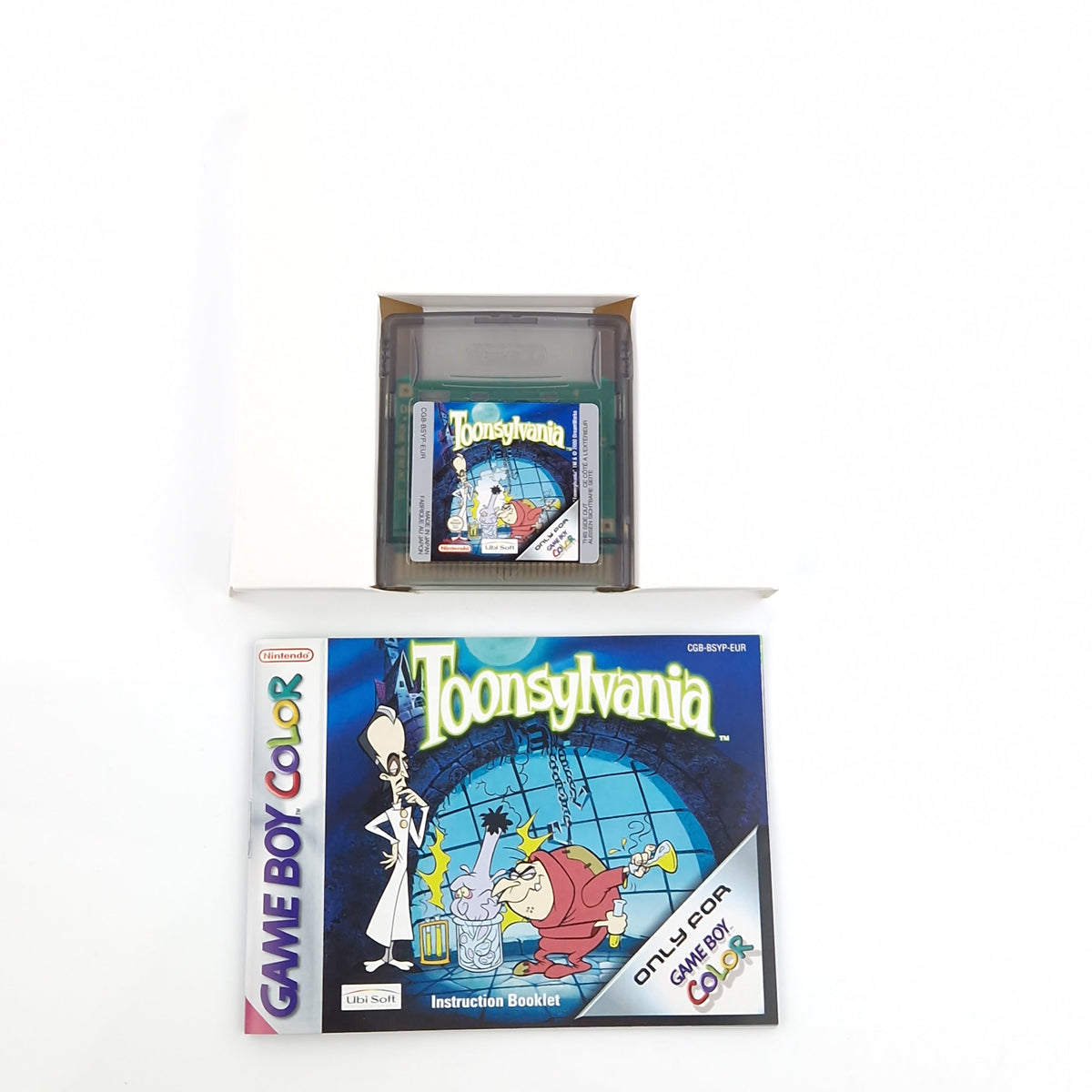 Nintendo Game Boy Color Spiel – Toonsylvania OVP PAL