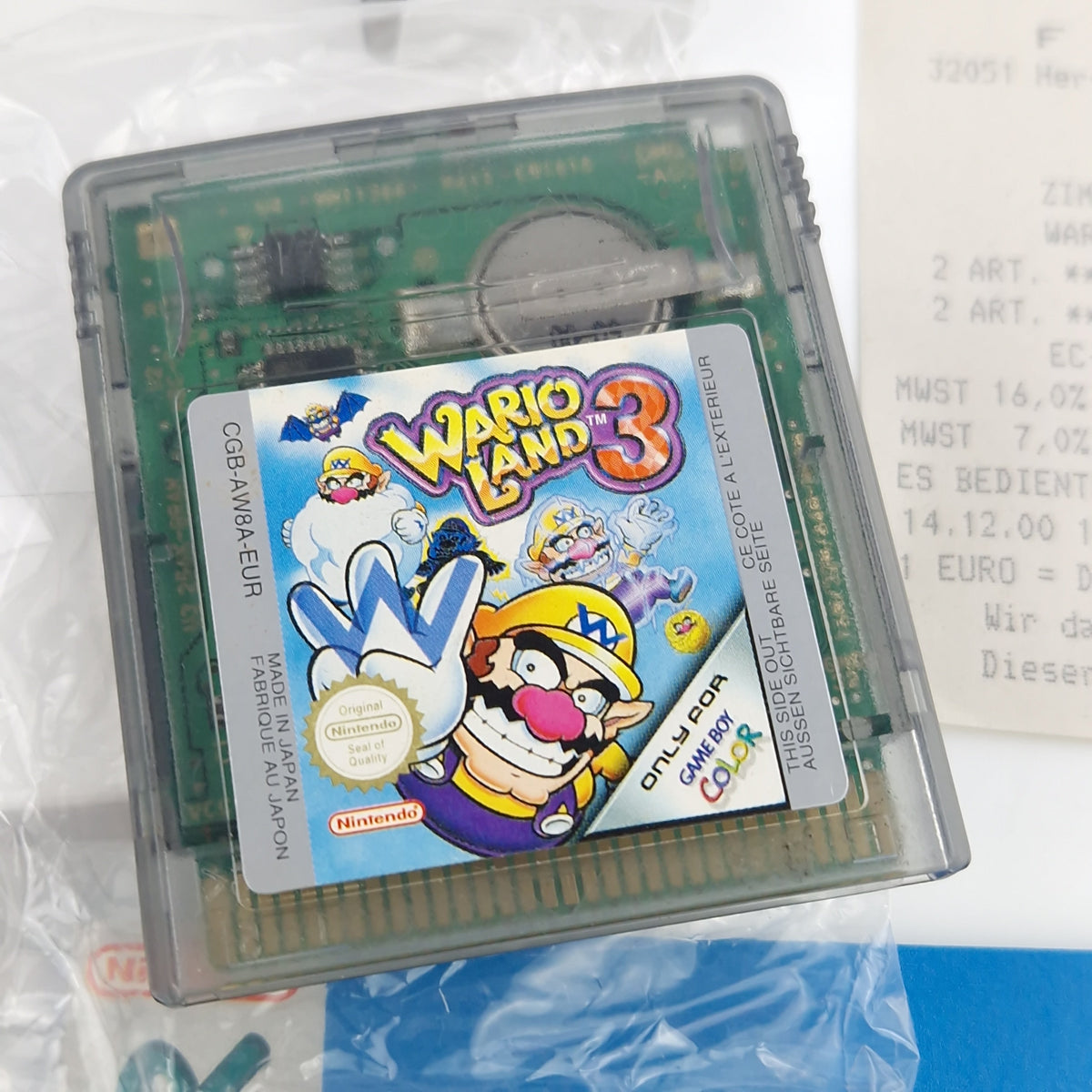 Game Boy Color Spiel – Wario Land 3 Modul OVP PAL