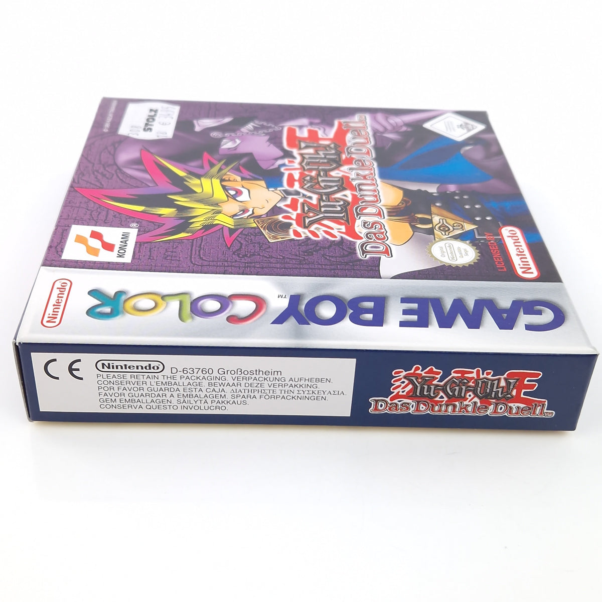 Nintendo Game Boy Color Spiel – Yu-Gi-Oh Das Dunkle Duell OVP