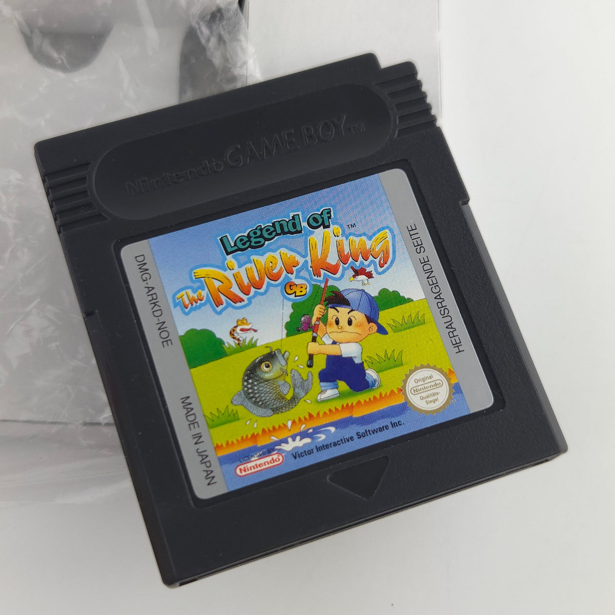 Game Boy Color Spiel Legend of River King GBC OVP PAL NOE