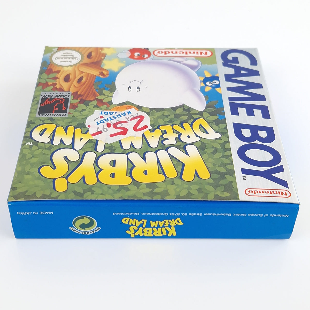 Nintendo Game Boy Spiel – Kirbys Dream Land OVP PAL NOE
