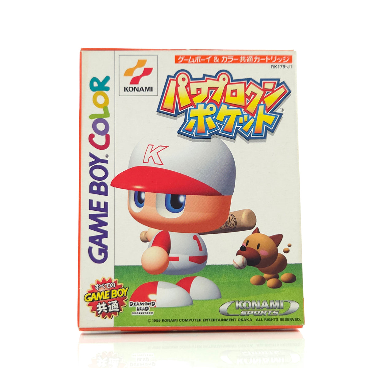 Nintendo Gameboy Color Spiel – Power Pro Kun Pocket (OVP)