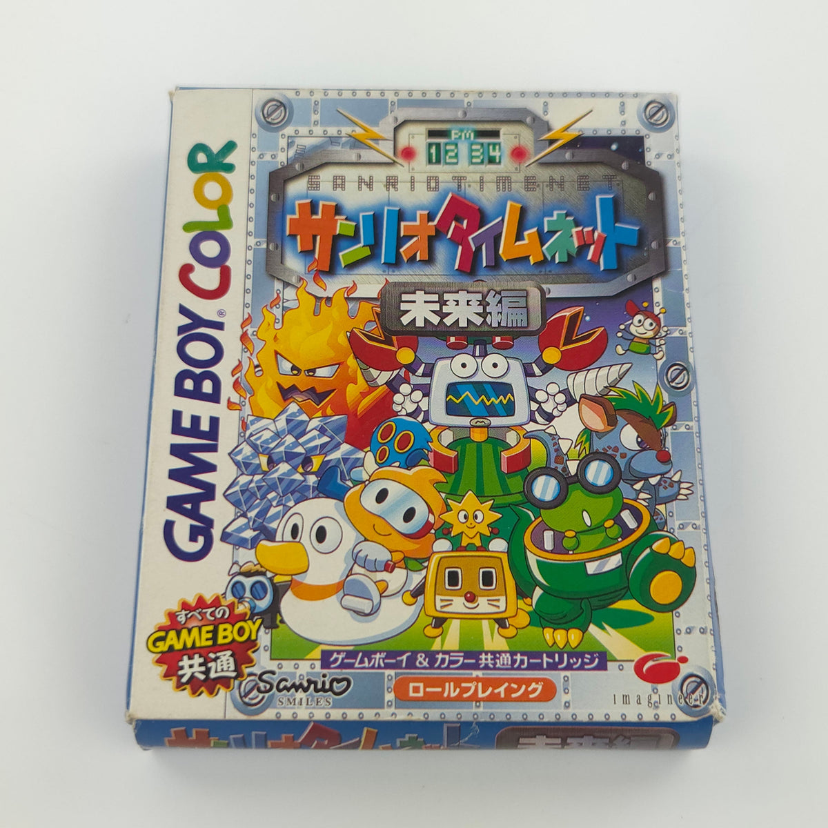 Nintendo Gameboy Color Spiel – Sanrio Timenet Mirai Hen OVP