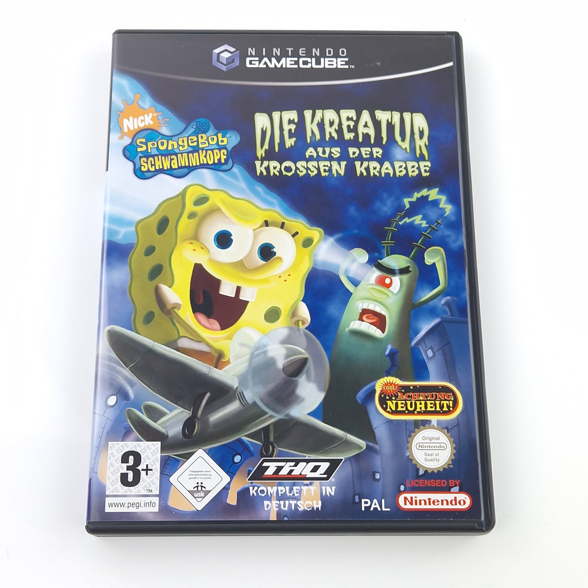 Nintendo Gamecube Spiel – Die Kreatur aus der Krossen Krabbe OVP