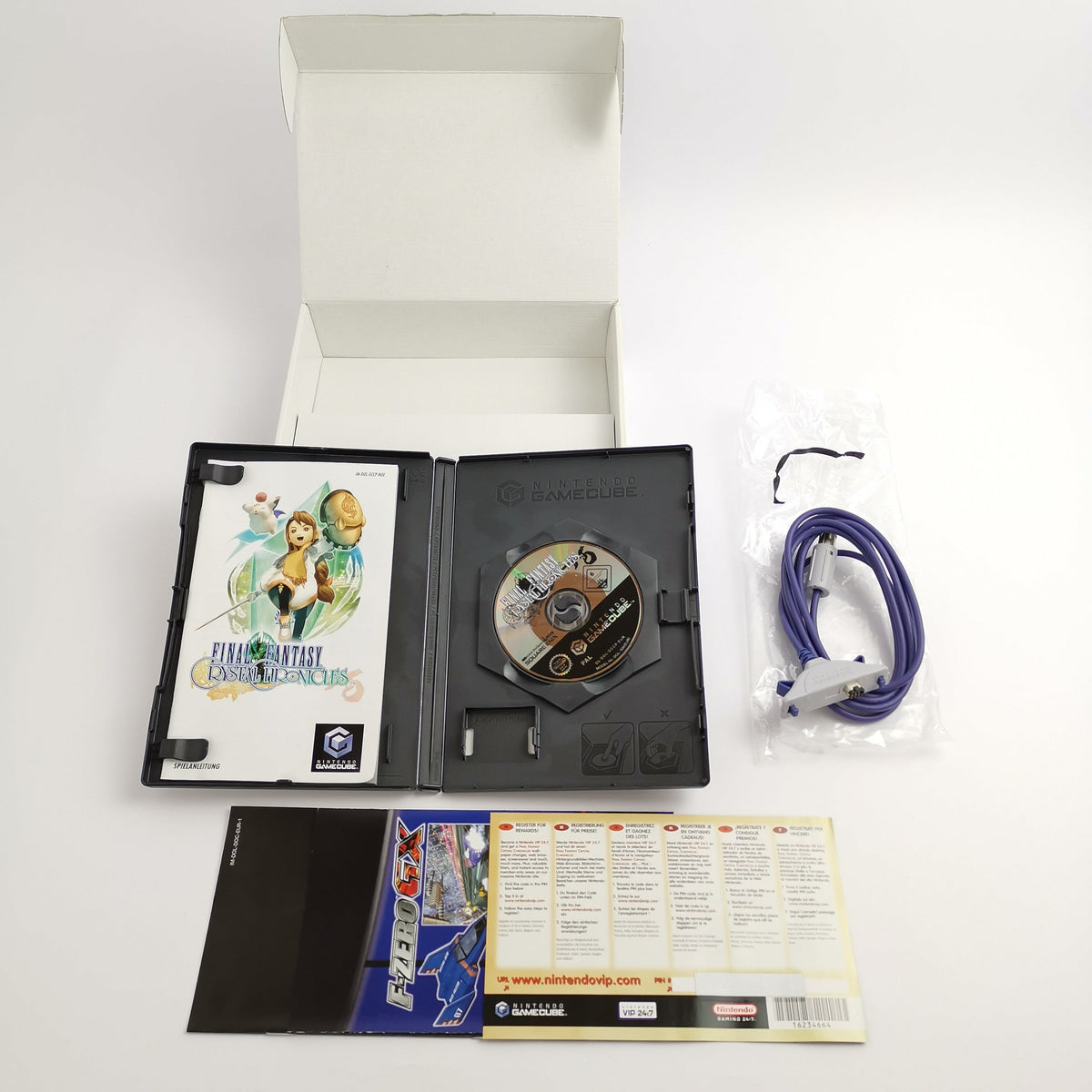 Nintendo Gamecube Spiel – Final Fantasy Crystal Chronicles OVP