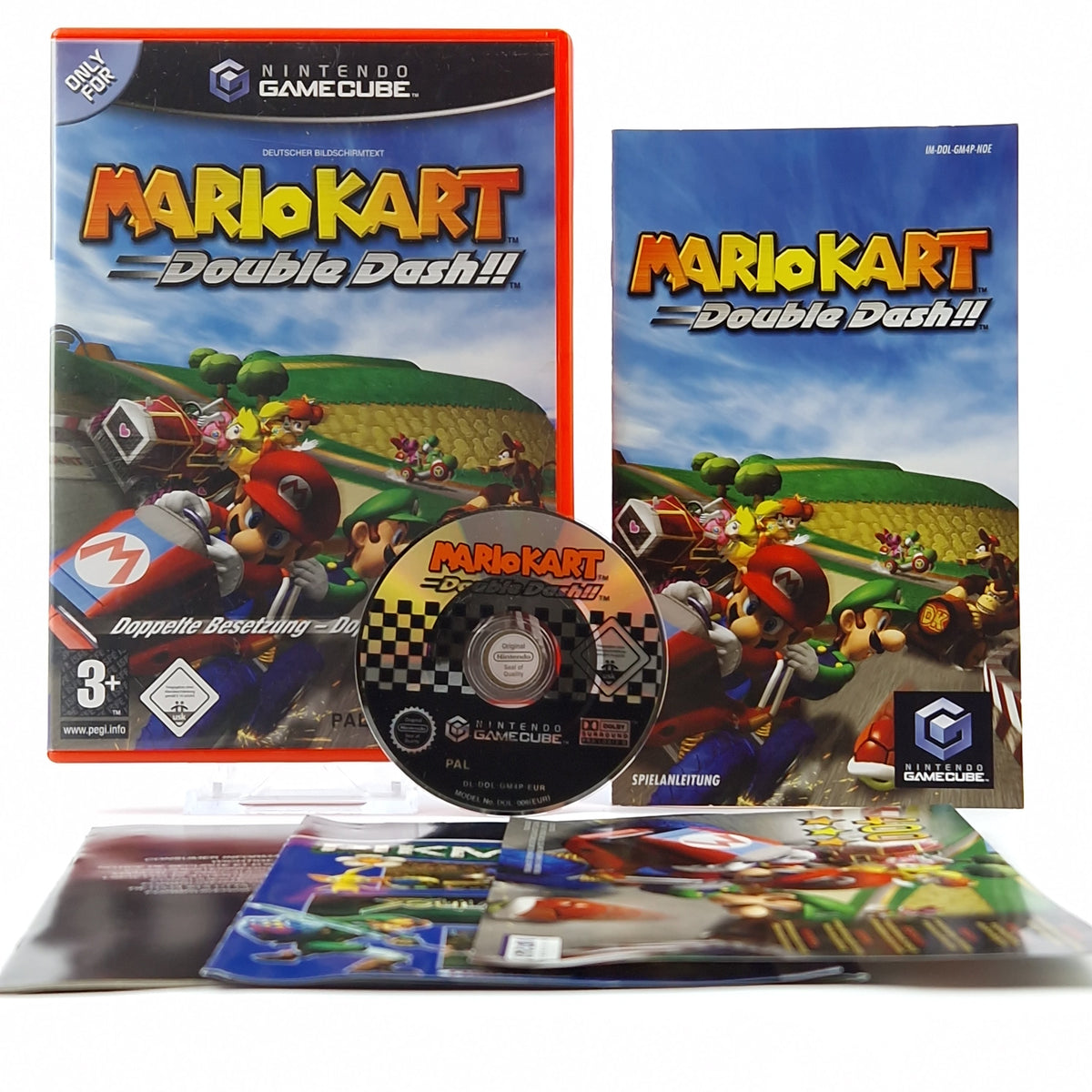 Nintendo Gamecube Spiel – Mario Kart Double Dash OVP PAL