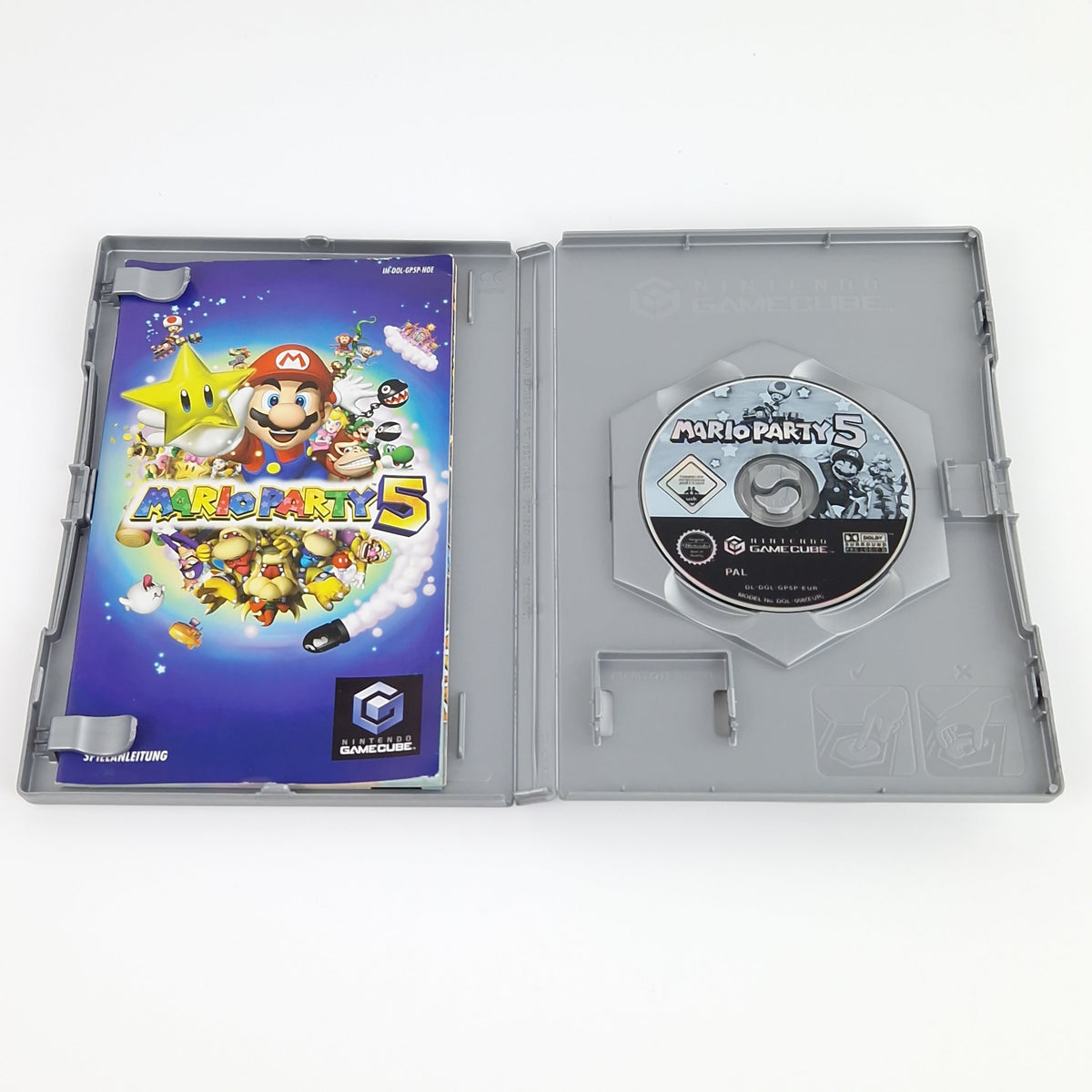 Nintendo Gamecube Spiel – Mario Party 5 OVP PAL Players Choice