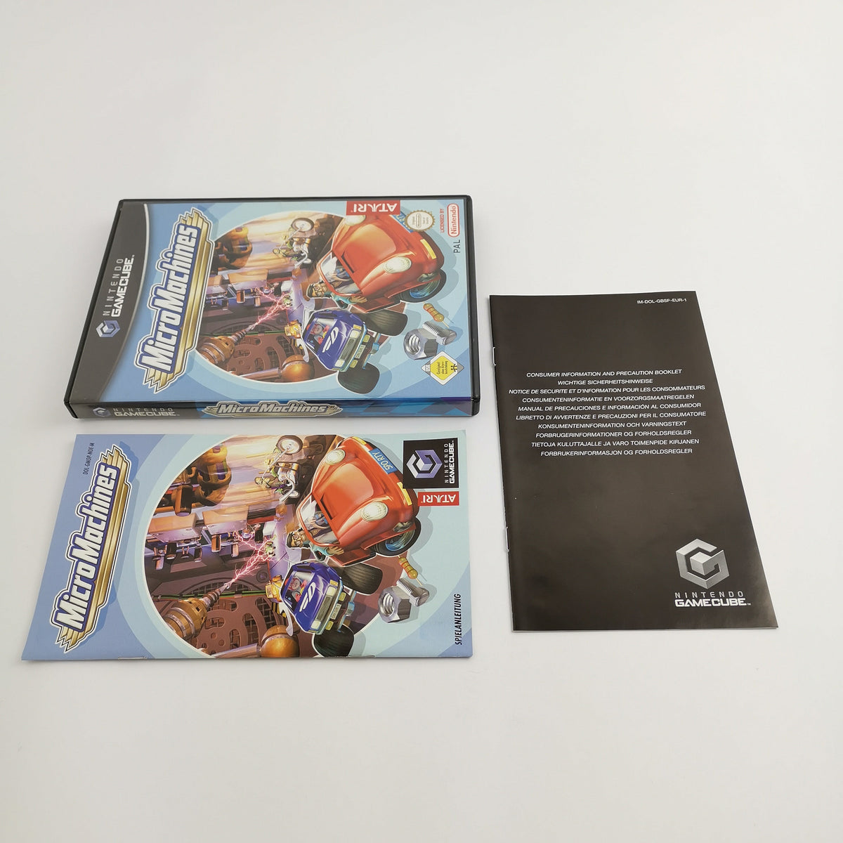 Nintendo Gamecube Spiel – Micro Machines (deutsche Erstauflage)