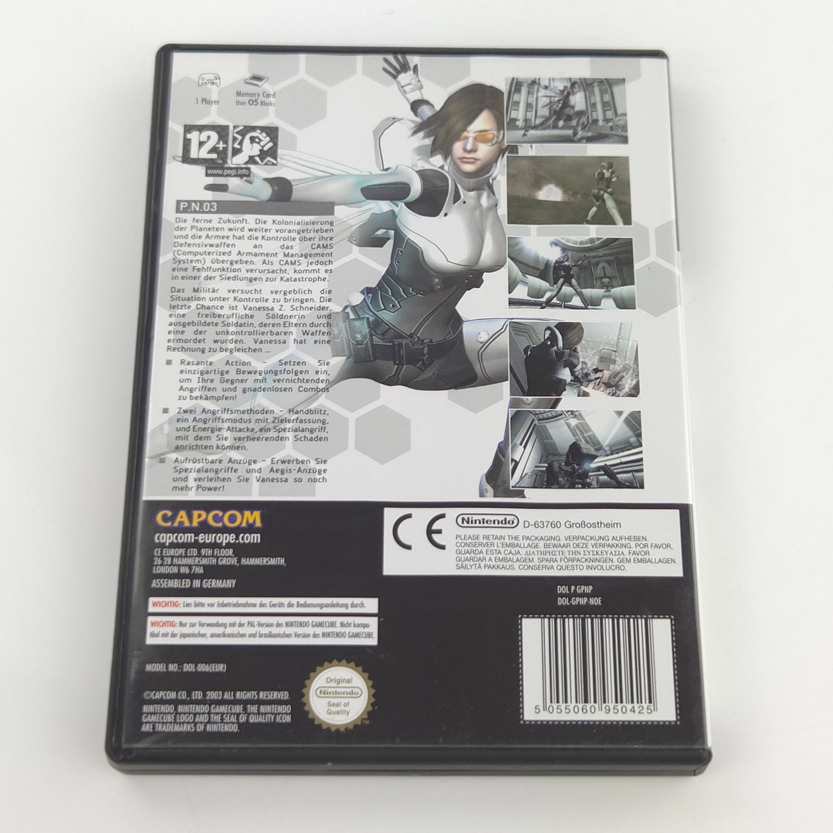 Nintendo Gamecube Spiel: P.N. 03 Product Number - Anleitung OVP CD (DE PAL)