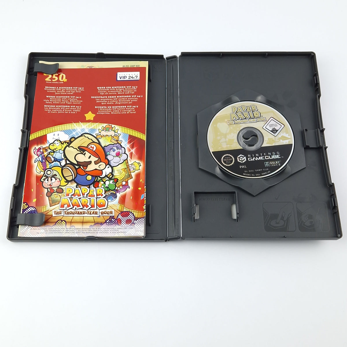 Nintendo Gamecube Spiel – Paper Mario Die Legende (OVP PAL)