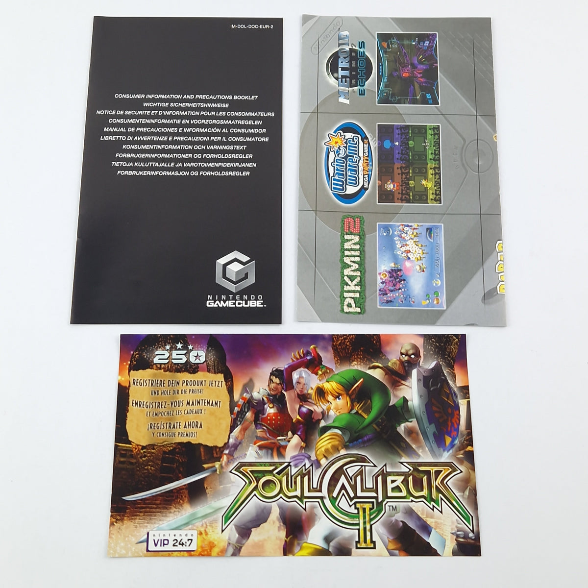 Nintendo Gamecube Spiel – Soul Calibur II OVP PAL GC