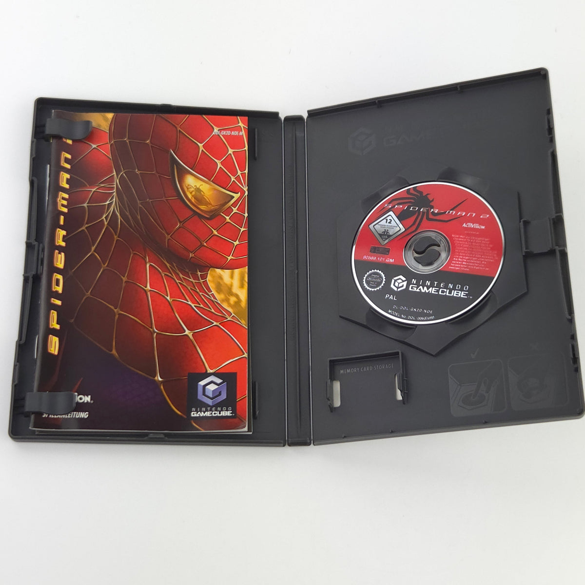 Nintendo Gamecube Spiel Spider Man 2 OVP CD DE