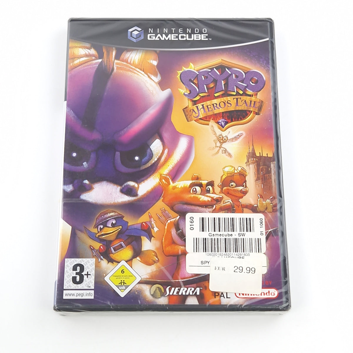 Nintendo Gamecube Spiel – Spyro A Heros Tail Neu PAL