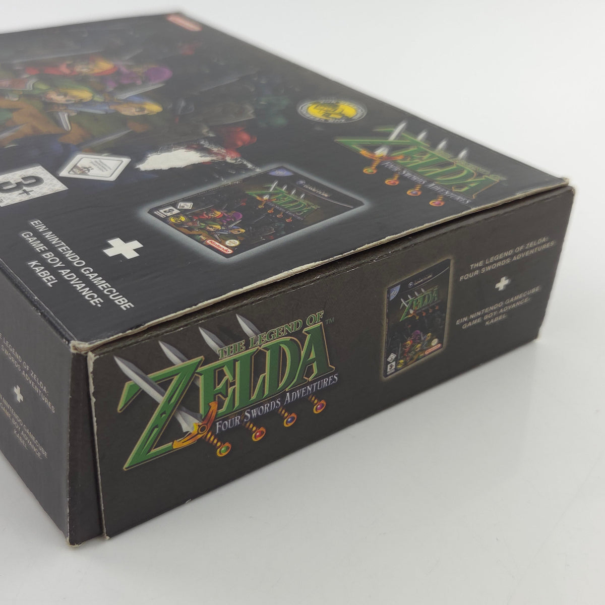 Nintendo Gamecube Spiel – Zelda Four Swords Adventures OVP PAL