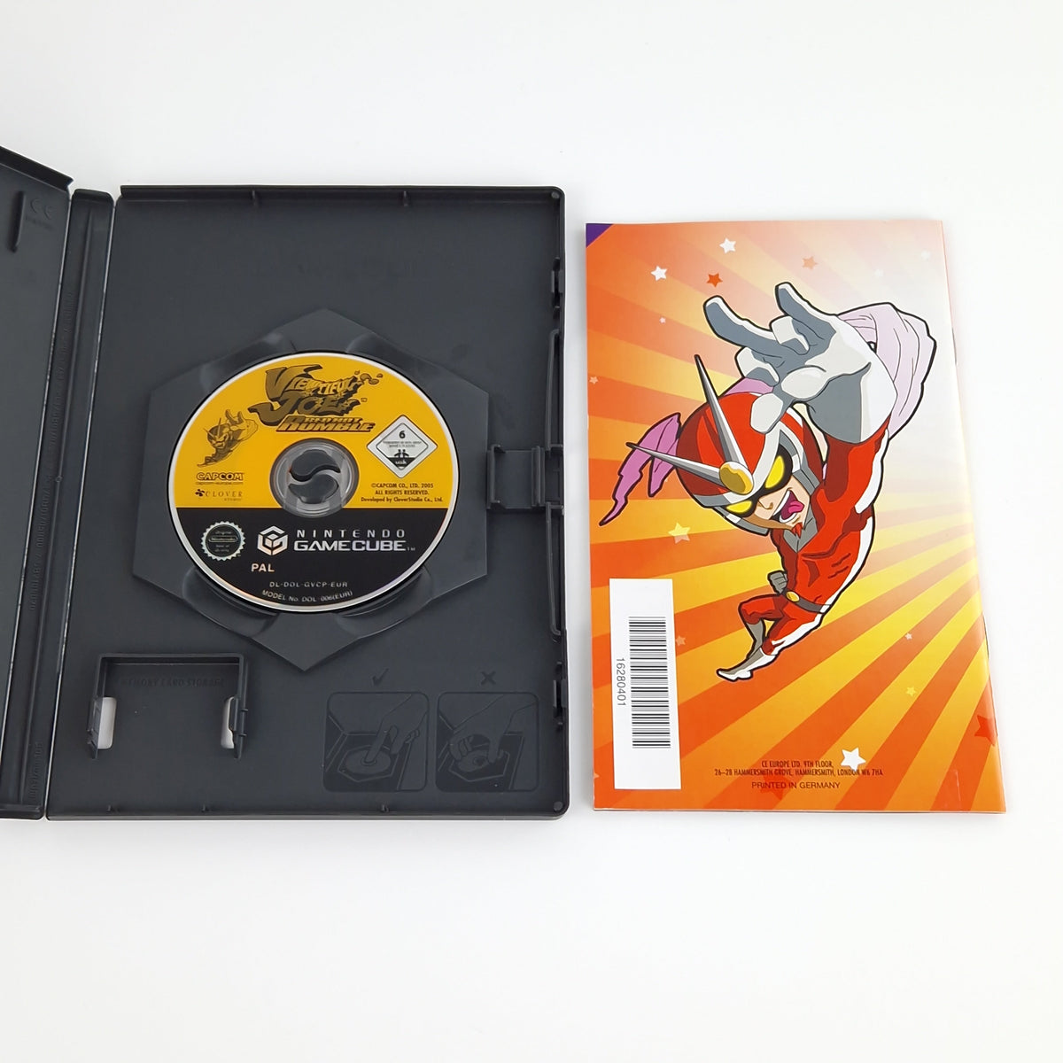 Nintendo Gamecube Spiel – Viewtiful Joe Red Hot Rumble PAL OVP