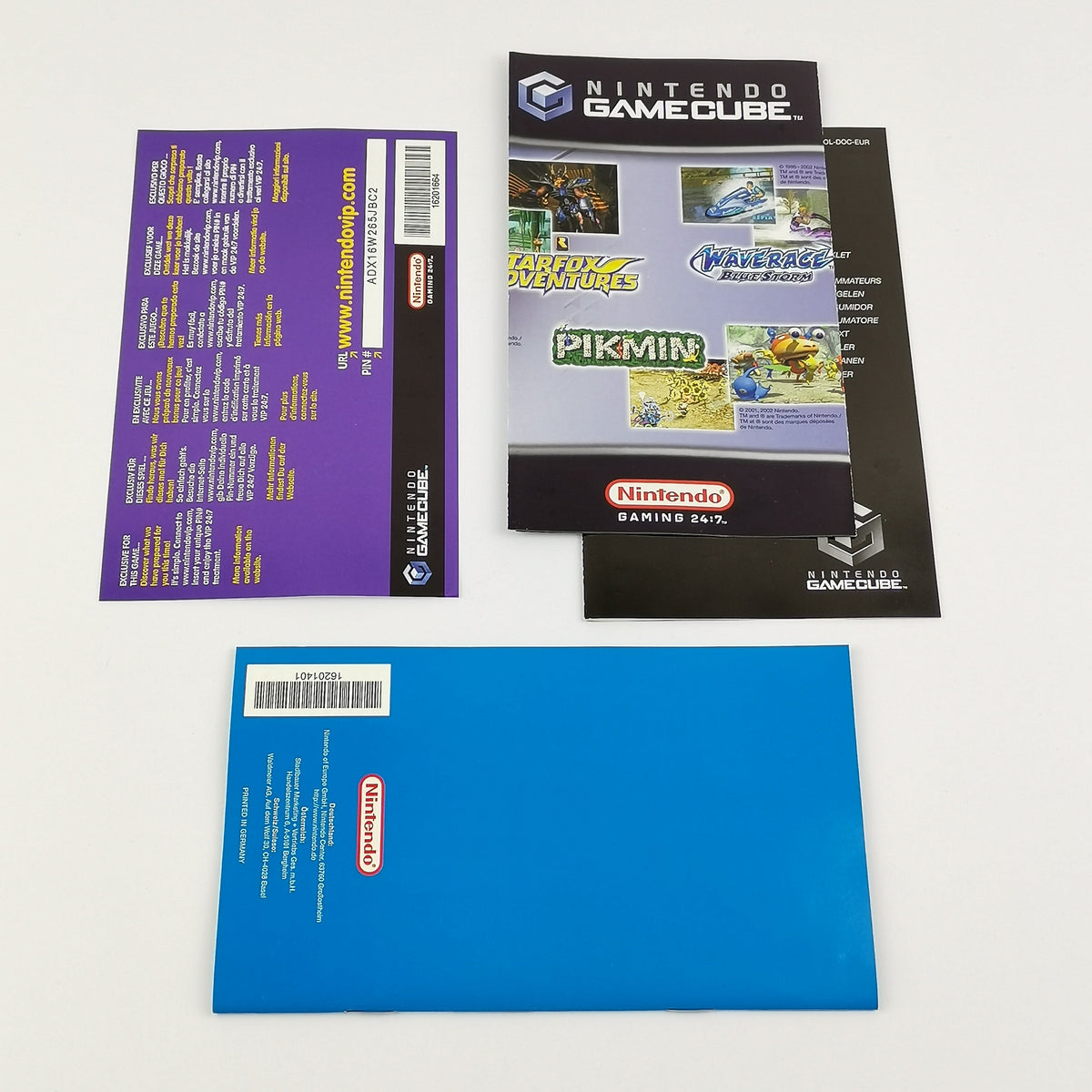 Nintendo Gamecube Spiel – Wave Race Blue Storm PAL + Gamepad