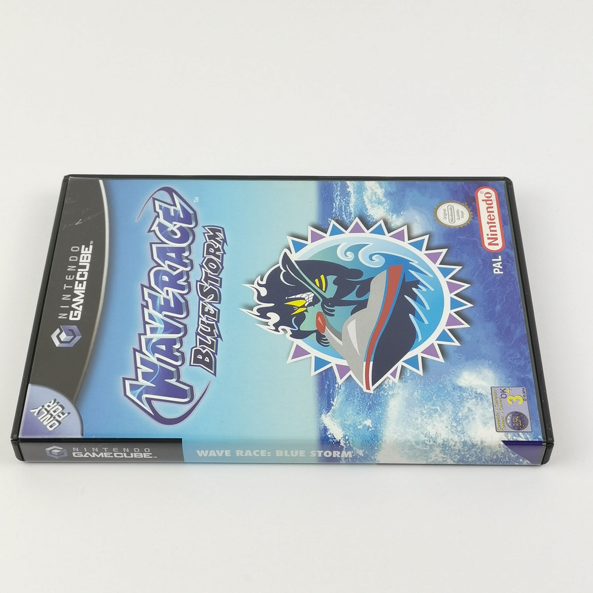 Nintendo Gamecube Spiel – Wave Race Blue Storm PAL + Gamepad
